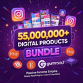 55 Million+ PLR MRR Digital Products Bundle, Ebooks, Resell, and more