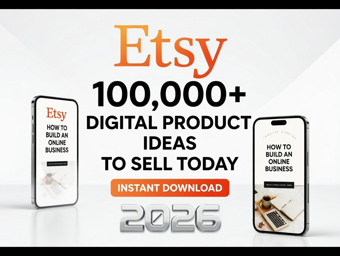 100,000+ Digital Product Ideas 2026 | Passive Income & Etsy Seller Guide