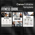 Fitness Ebook Template | Fitness Coach Ebook | Fitness Coach Template Guide | Nutrition Coach | Workout Personal Training | Gym Packet